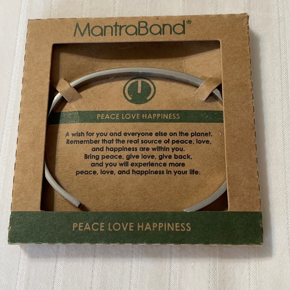 Silver MantraBand Bracelet